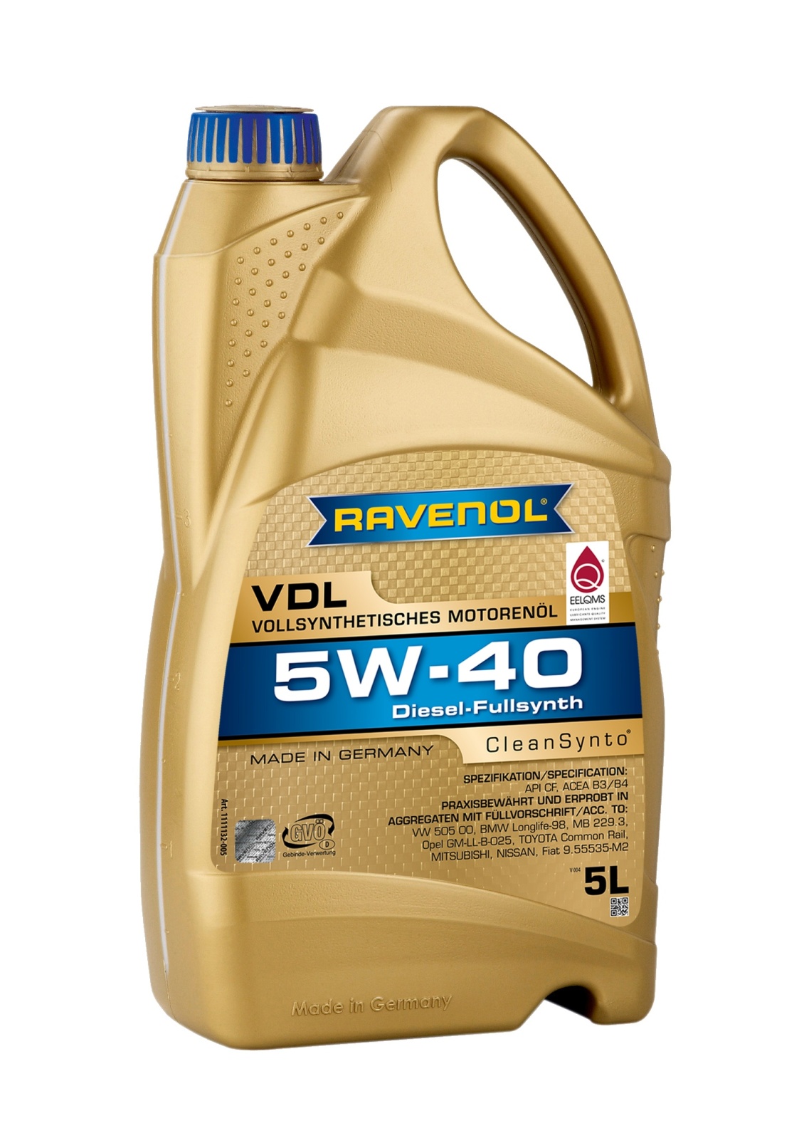 RAVENOL VDL 5W-40 Engine Oil